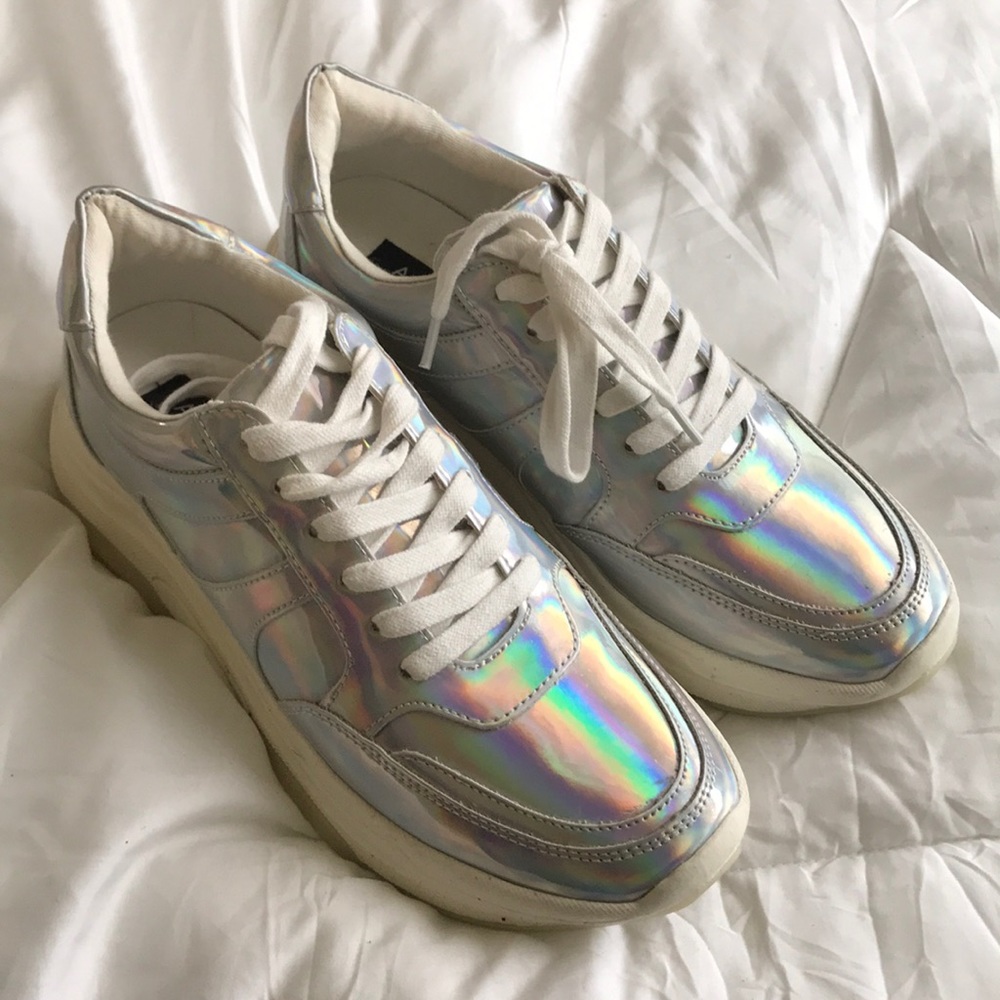 Aqua sneakers